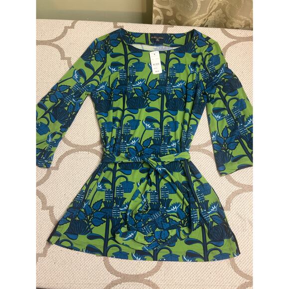 NWT Brooks Brothers Resort Wear pant Set green turquoise, size medium, MSRP $226 - Picture 11 of 16